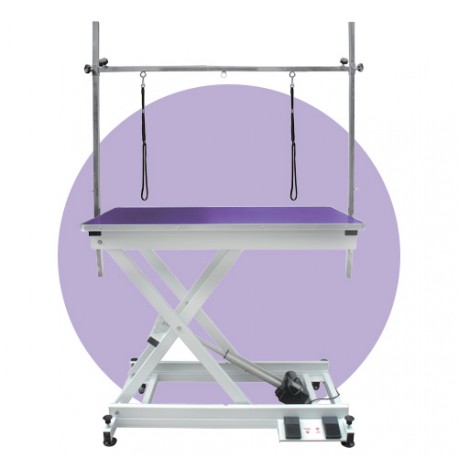 Elektrischer Tisch Phoenix Universal Himalia 110 x 60 cm lila