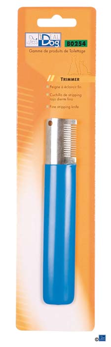 Trimmmesser IdealDog blau