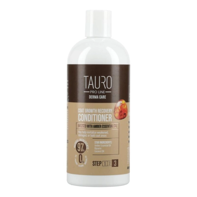 TAURO PRO LINE Derma Care Coat Growth Recovery Conditioner für Hunde und Katzen 400 ml