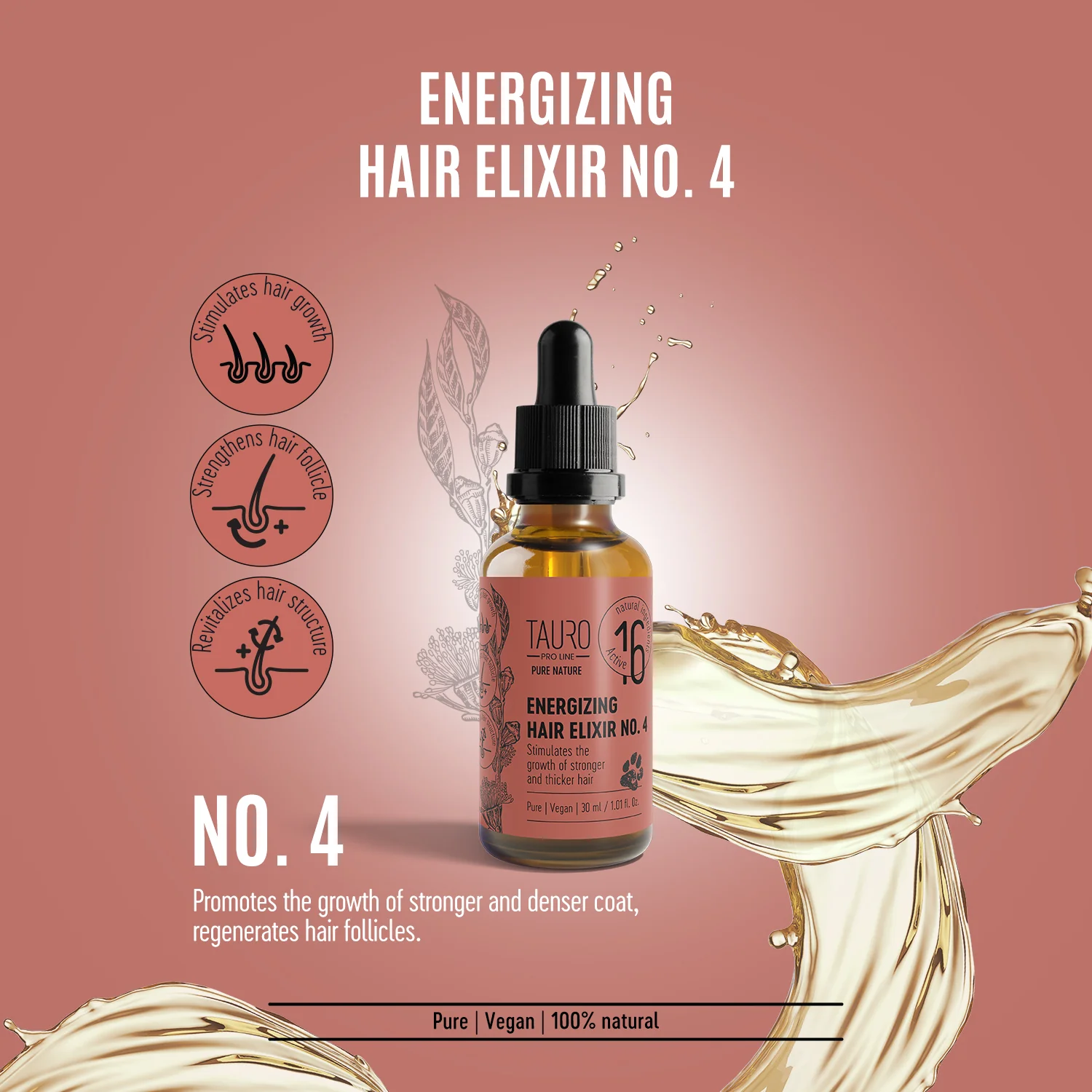TAURO PRO LINE Pure Energizing Elixir No. 4