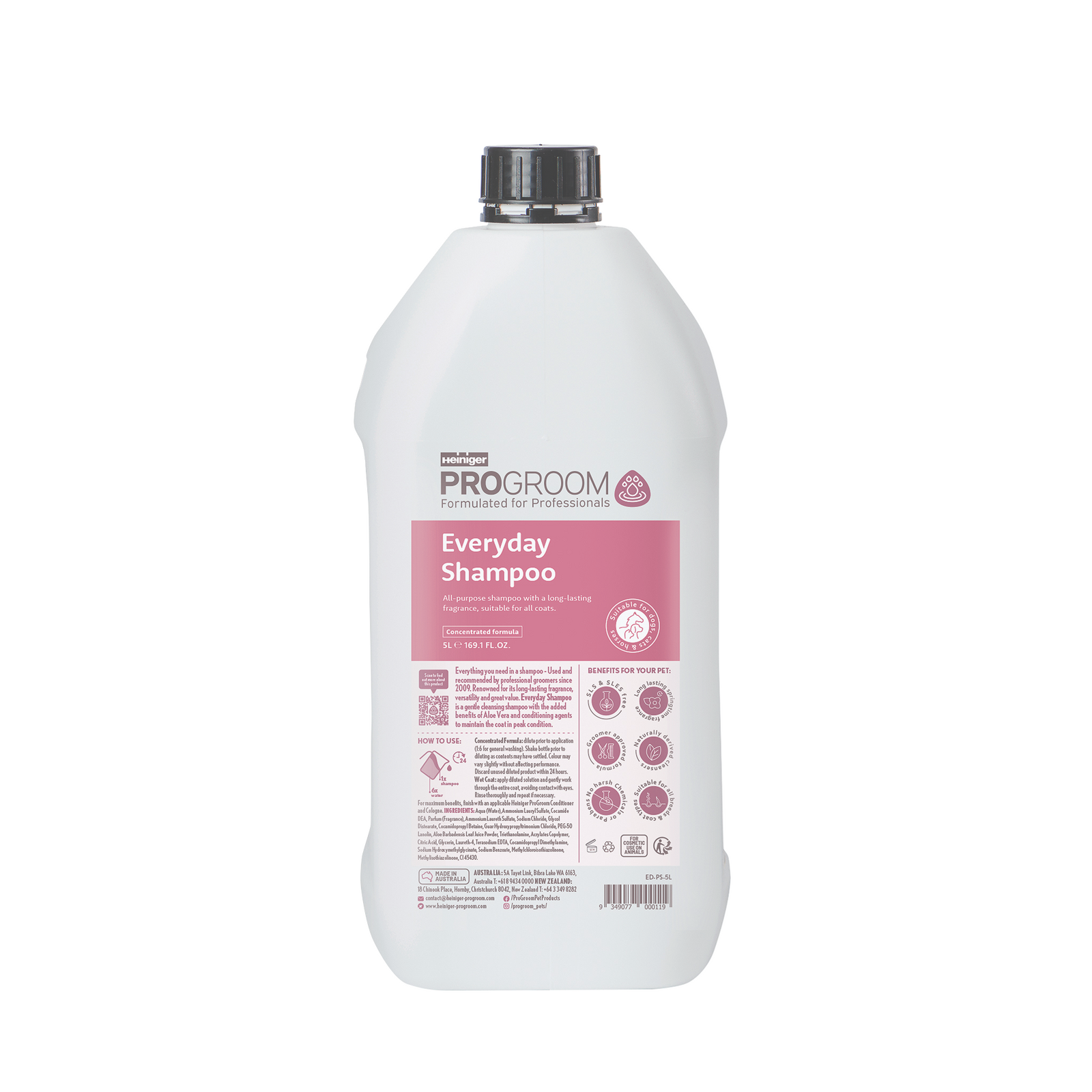 HEINIGER ProGroom EveryDay Shampoo 5 Liter 0ED-PS-5L