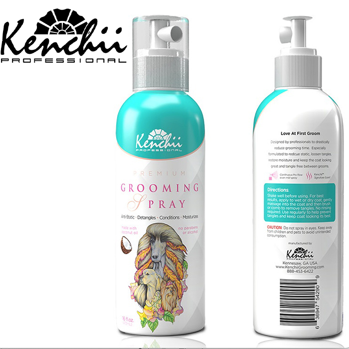 Kenchii™ Premium Grooming Spray 16 oz.