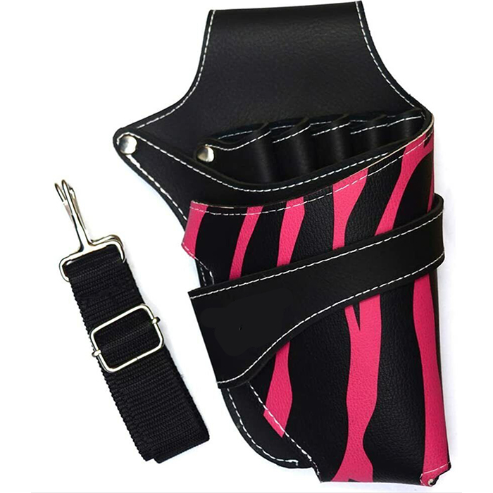 Scherenholster schwarz / pink
