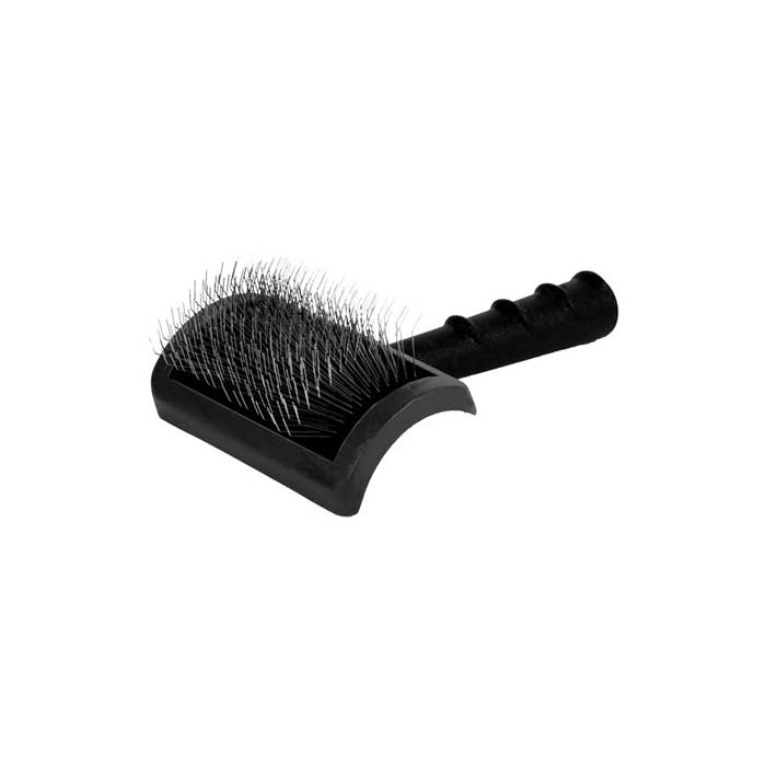 Idealdog Slicker Brush mit harten Stiften schwarz