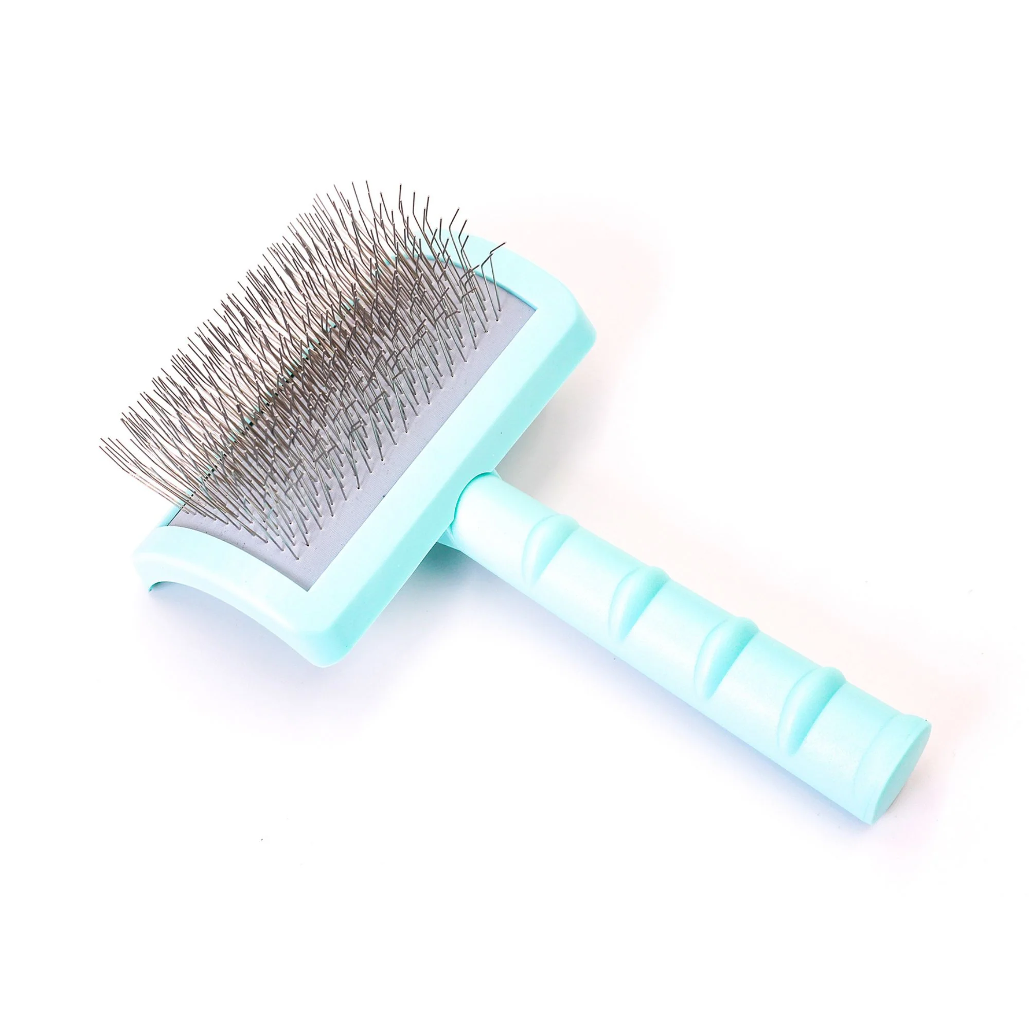 Wasserfeste Bürste aus Kunststoff blau