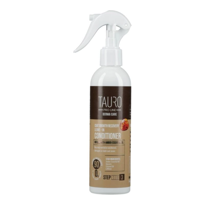 TAURO PRO LINE Derma Care Coat Growth Recovery Leave-In Conditioner für Hunde und Katzen 250 ml