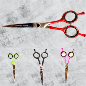 Pudelhaus Asian Style Schere gebogen 17 cm