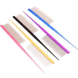 Kamm mit Stiel aus Aluminium