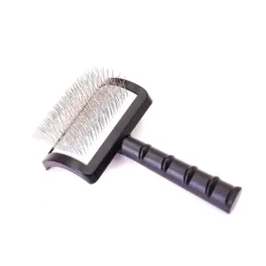 Wasserfeste Bürste aus Kunststoff schwarz