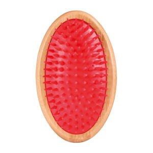 Artero Laika – Gummi-Handstriegel Rot