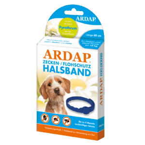 ARDAP Zecken- u. Flohhalsband Hunde