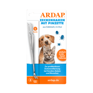 ARDAP Zeckenzange Edelstahl