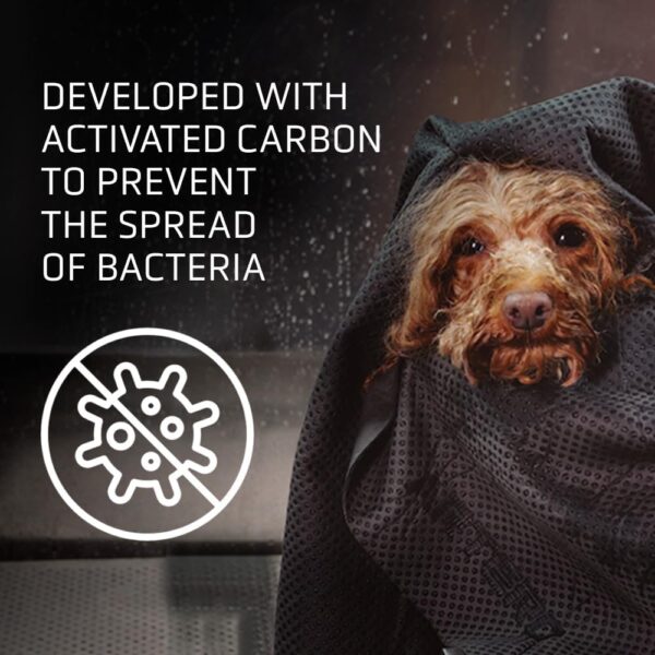 Artero Ultra saugfähiges Tuch für Hunde mit Ionisation und Kohlenstoff. - Image 2
