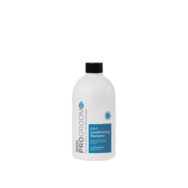HEINIGER ProGroom Shampoo 2 in 1 -  500 ml & 5 Liter 0CO-GS-500