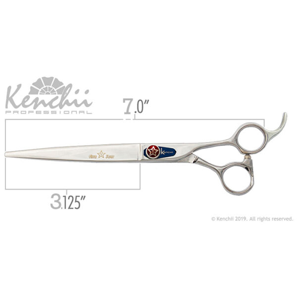 Kenchii Five Star Offset­™ | 7.0" gerade Schere - Image 2