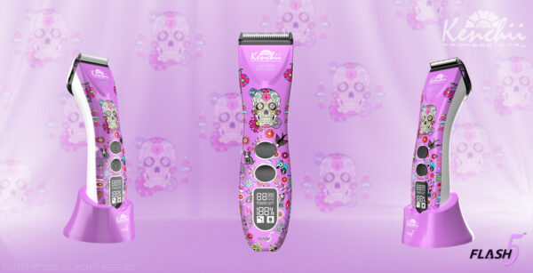 Kenchii Flash5™ | 5-in-1 Digital Cordless Clipper | Purple Edition - Image 2