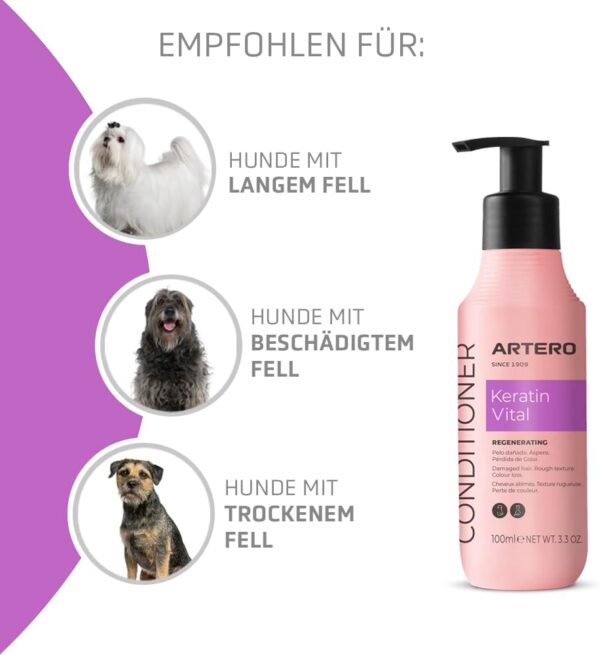 Artero Conditioner Keratin Vital 100ml - Image 3