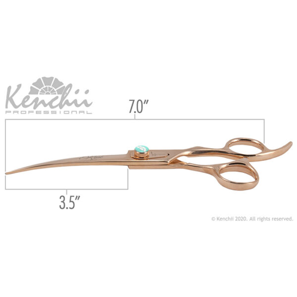 Kenchii Rose­™ | 7.0" gebogene Schere - Image 2