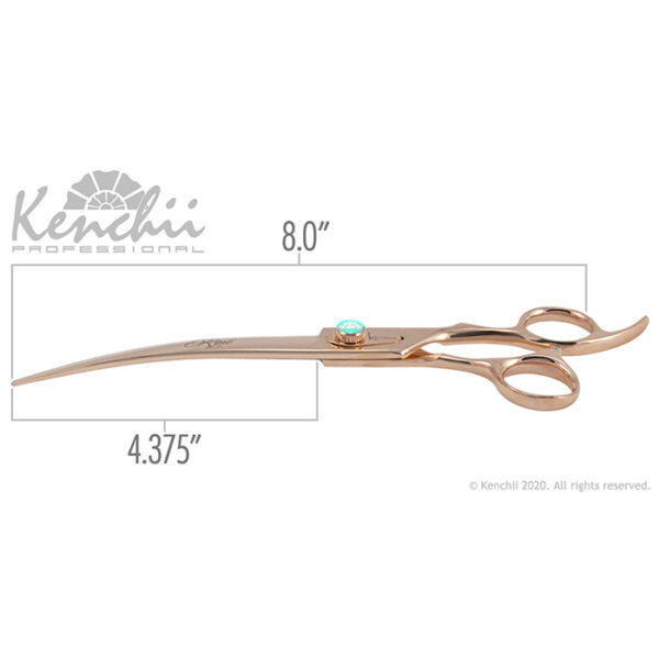 Kenchii Rose­™ | 8.0" gebogene Schere - Image 2