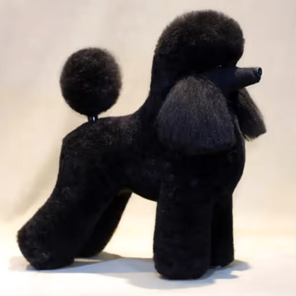 Mr. Jiang Pudel Ganzkörperhaar Lamm – Ersatzhaar Pudel-Pflegepuppe, schwarz - Image 5