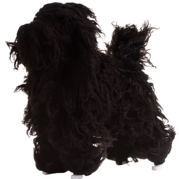 Mr. Jiang Pudel Ganzkörperhaar Lamm – Ersatzhaar Pudel-Pflegepuppe, schwarz - Image 3