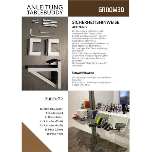 Klemmhalterung ohne Platte für Galgenmontage - Image 2