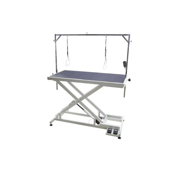 Elektrischer Trimmtisch Callisto-Tisch mit Fuß- und Handsteuerung 125 x 65 cm