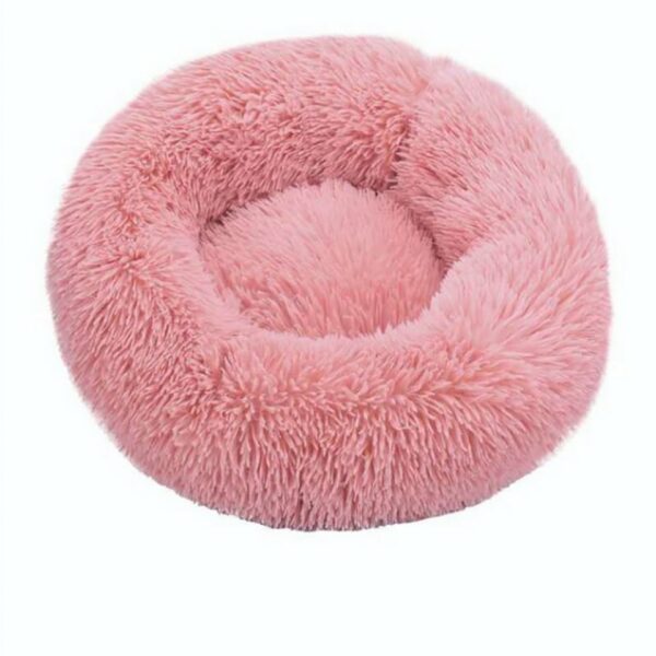 Kuschel Hundebett Pink - Größe 70x15cm