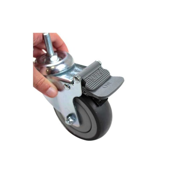 4er-Set Räder mit Bremse für Trimmtische - Image 2